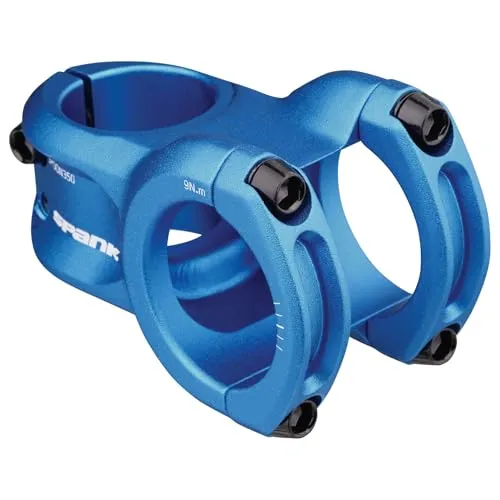 Spank Lenkervorbau Spoon 350, 35 mm, 45 mm, Blau, Unisex - Der Spank Spoon 350 Lenkervorbau vereint geringes Gewicht mit hoher Stabilität. Ideal für Enduro, Freeride und Bike-Parks, sorgt er für optimalen Fahrkomfort und Langlebigkeit. Perfekt für jeden Fahrstil!