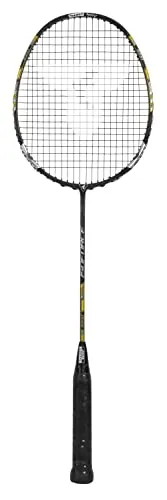 Talbot-Torro Badmintonschläger Isoforce 9051, Ultra Carbon4 mit Kevlar Verstärkung, Top-Racket für den Badminton Profi, 439567