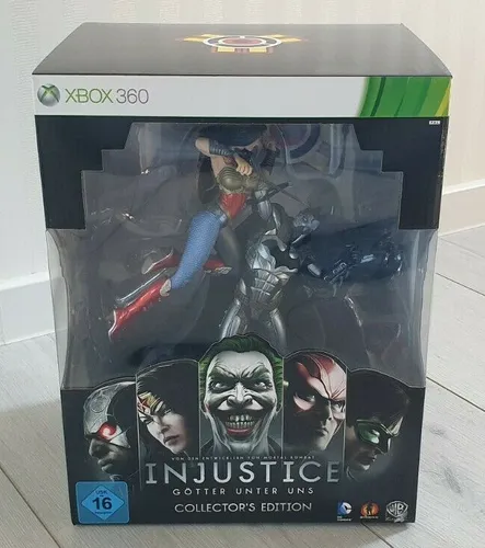 Xbox 360 Injustice: Götter unter Uns - Collector's Edition - Collector's Edition für Xbox 360, enthält exklusive Inhalte und spannende Action & Abenteuer für Spieler ab 16 Jahren.
