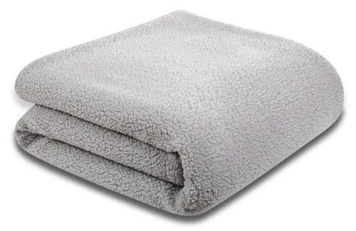 Biederlack Teddy Wohn- und Kuscheldecke 150 x 200 cm - Kuscheliges Grau - Bettdecken in 150 x 200 cm, flauschig und anschmiegsam wie ein Teddybär, perfekt für gemütliche Abende. Pflegeleicht und waschbar bei 40°, erhältlich in vier Farben.