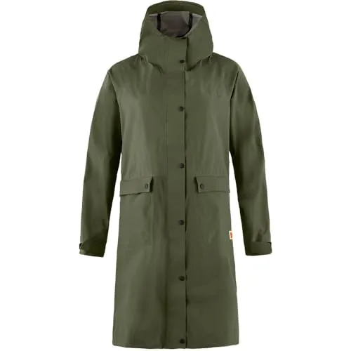 Produktbild Fjällräven Vardag Rain Parka W laurel green (625) XS