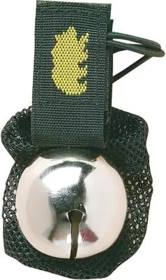 Coghlans Bären Glocke Silber - Survivalkits - Laut schallende Glocke zur Bärenabwehr, mit Magnet-Sicherung zur stillen Nutzung. Ideal für Wanderer und Radfahrer, inklusive Velcrobändchen zur einfachen Befestigung.