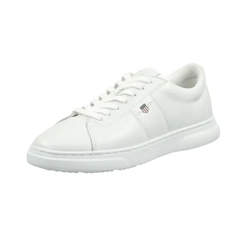 GANT FOOTWEAR Herren JOREE Sneaker, weiß, 44 EU - Herren-Sneaker aus hochwertigem Leder, mit flacher Gummisohle für optimalen Komfort und stilvolles Design, perfekt für den Alltag.
