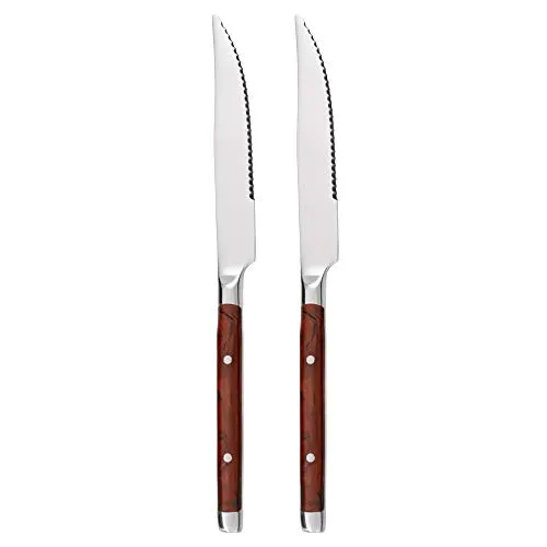 GRÄWE Steakmesser 2er-Set Bamberg braun
