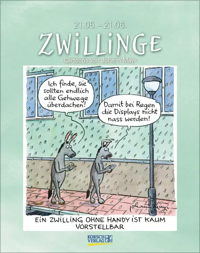 Verlag Korsch | Zwillinge 2026 | Kalender | Deutsch | Spiralbindung | 13 S.
