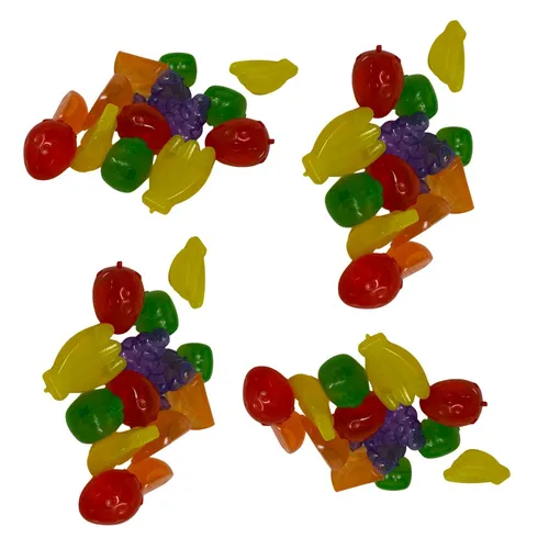 Eiswürfel Dauereiswürfel zum Kühlen von Getränken im Früchte Design 60 Stück