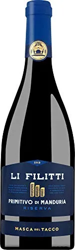 Li Filitti Primitivo di Manduria DOP Riserva Masca del Tacco Apulien Rotwein trocken