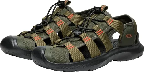 Keen SEANIK H2 Sandale grün 42,5 EU - Wanderschuhe, sportliche Sandale mit Schnellverschluss, ideal für Abenteuer in der Natur und an Wasserstellen.