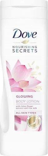 Dove Nourishing Secrets Glowing, Lotion, Frauen, Feuchtigkeitsspendend, Auffrischend, Weichmachend, Verstärkung, Universal, 400 ml, Flasche
