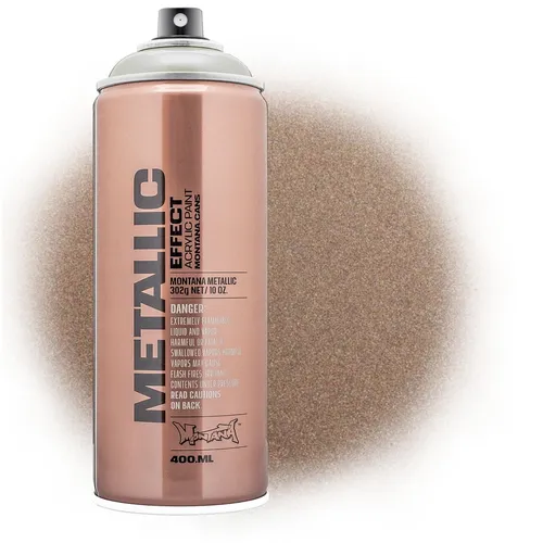 Produktbild  Montana Metallic champagner 400 ml Sprühdose 17,38€/L