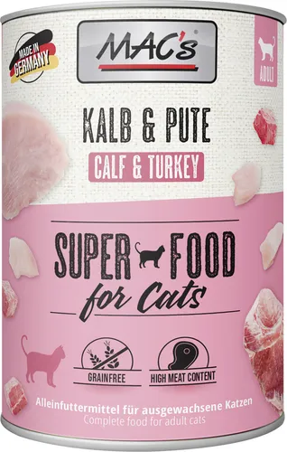 Macs Cat Kalb & Pute 400 g