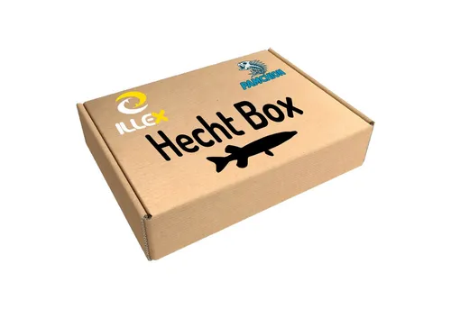 Illex Kunstköder Illex Hecht Edition Box mit Wobbler, Gummifische & Jighaken, 3 Größen, (1-St)