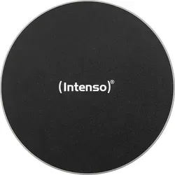 Intenso Ladestation BA2 Wireless Charger, 15W Induktionsladegerät - Kabelloses Qi-Ladegerät mit 15W Ladeleistung für schnelles Laden. Ideal für iPhone, Samsung und mehr, inklusive 20W Schnellladeadapter und LED-Anzeige für den Ladestatus.