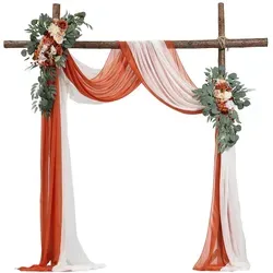 VEVOR Blumenset für Hochzeit Bogen in rot von Vevor