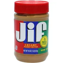 Jif Creamy Peanut Butter 454g