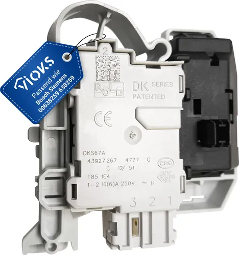 Verriegelungsrelais passend wie Bosch Siemens 00638259 für Waschmaschine