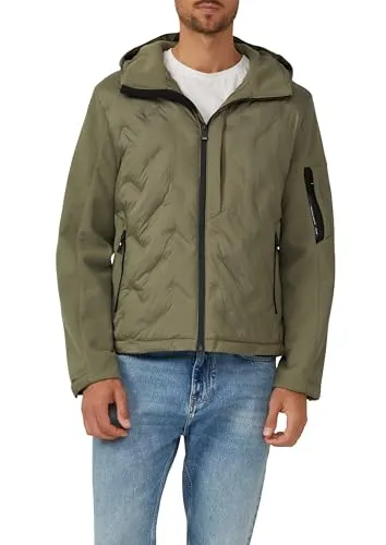 Produktbild s.Oliver Hybrid-Jacke mit sportiven Details und Kapuze
