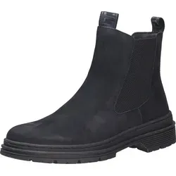 Tamaris Damen Stiefel, blau (navy, Gr. 38) - Wanderschuhe aus hochwertigem Nubukleder mit atmungsaktivem Textilfutter, ideal für normalen Fuß. Der bequeme Reißverschluss und die flexible Memory-Innensohle sorgen für optimalen Gehkomfort.
