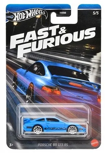 Hot Wheels Porsche 911 GT3 RS Hot Wheels Fast & 1:64 HRW55