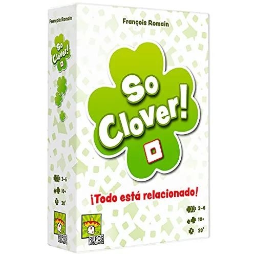Repos Production SO Clover! | Kooperatives Partyspiel | für Kinder ab 10 Jahren | für die ganze Familie | Kartenspiel | Bestes Geschenkspiel | 3 bis 6 Spieler