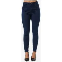 Tazzio Damen Bootcut Palazzo Jeans F133 - Navy, Größe 40 - Damen-Jeanshosen mit hochwertigem Stretch-Material für optimalen Tragekomfort und eine moderne, zeitlose Passform. Ideal kombinierbar für jeden Anlass!