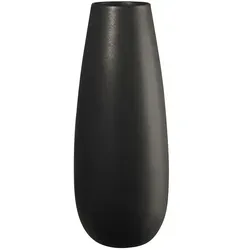 ASA SELECTION Vase Ease New - schwarz, Steinzeug - Hochwertige Vase aus Steinzeug in elegantem Schwarz, Höhe 45 cm und Ø 18 cm, perfekt für stilvolle Dekoration. Jetzt 10€ Willkommens-Gutschein bei Newsletter-Anmeldung sichern!