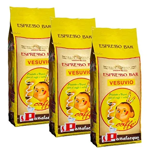 Produktbild Passalacqua Kaffeebohnen VESUVIO, 3 kg, Ganze Bohne, Dark Roast, 1 stück