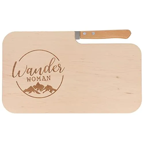 Spruchreif | Brotzeitbrett mit Messer 