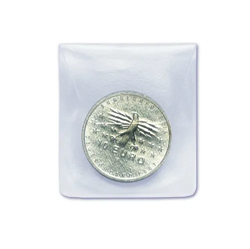 SAFE Nr. 1302 Münz-Täschchen weichmacherfrei aus PP 65 x 65 mm I Hersteller 50