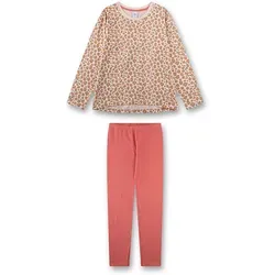 Sanetta Kinder Pyjama in Rot, Größe 164 - Bequemer Sanetta Kinder Pyjama in Rot, Größe 164. Hergestellt aus 100% Baumwolle für angenehmen Tragekomfort. Mit elastischem Bund und lockerem Schnitt ideal für entspannte Nächte.