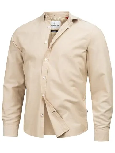 Kronstadt Langarmhemd KSJohan Oxford – Elegantes Businesshemd - Businesshemden aus 100 % Baumwolle, mit Kentkragen und Regular Fit für optimalen Tragekomfort. Ideal für Büro und Freizeit, vereint Stil und Bequemlichkeit.