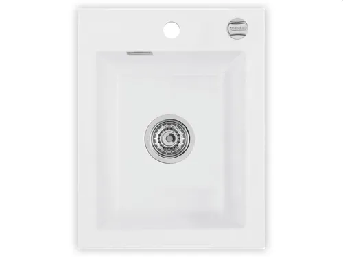 Systemceram Mera 39 Polar Keramikspüle Excenterbetätigung von systemceram