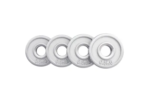 GORILLA SPORTS Hantelscheibe, 2 kg, (4-tlg) in silber von Gorilla Sports