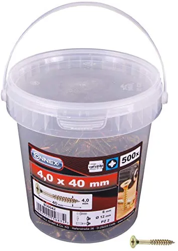 Connex Universalschrauben 4,0 x 40 mm von Connex