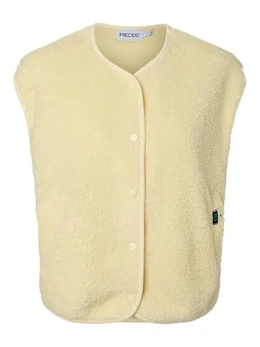 PIECES Pckatty Teddy Weste von PIECES