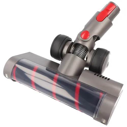 AccuCell Hartbodendüse Softroller für Dyson V8, V10, V11 – motorisiert mit LED-Lichtern