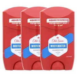 Old Spice Whitewater Deostick für Männer je 50ml 48H Frische 3 x
