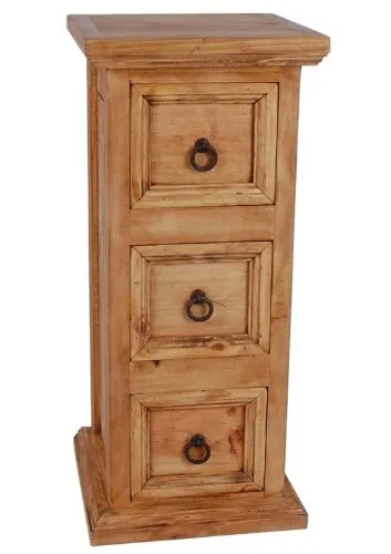 MiaMöbel Kommode Mexico im Landhausstil in braun von MiaMöbel