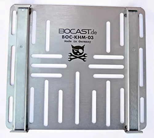 Edelstahl Kennzeichenhalter Schnellwechselhalter für PKW und Motorrad - Patentes Schnellwechselsystem aus Edelstahl für deutsche und österreichische Kennzeichen. Ideal für schnelles Wechseln in Sekunden!