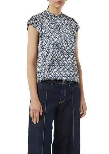 Comma Kurzarmbluse von comma,