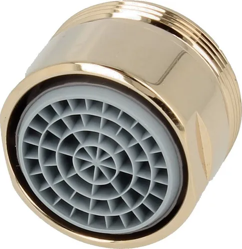 Neoperl CASCADE SLC Strahlregler M28x1 - vergoldet - Strahlregler mit maximalem Kalkschutz und automatischer Reinigungsfunktion. Perfektes Strahlbild auch unter schwierigen Bedingungen, ideal für jeden Wasserhahn.