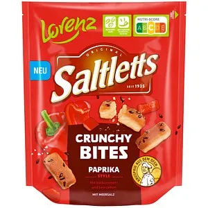 Lorenz Cracker Saltletts Crunchy Bites Paprika Style, 100 g