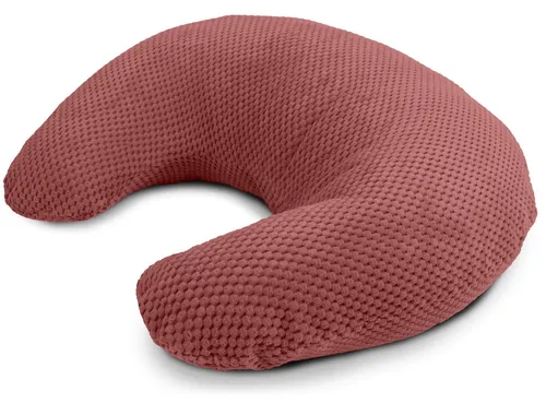 Amilian Stillkissen - Stillmond - Schwangerschaftskissen - Lagerungskissen, Schwangerschaftskissen klein - Kissen für Stillzeit - pregnancy pillow, mit Füllung und abnehmbarem Bezug - maschinenwaschbar