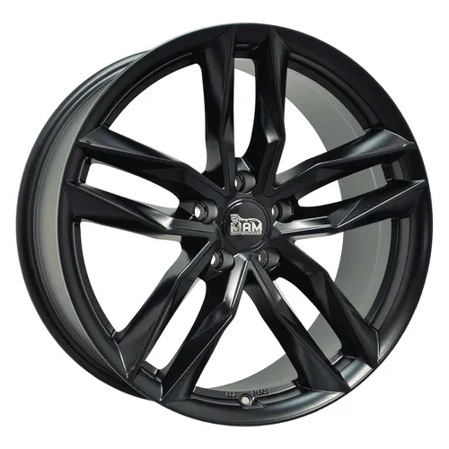 Zoll MAM RS3 5x112 ET48 Alufelgen MATT BLACK PAINTED 16 von MAM