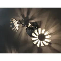 ECO-Light 9022-2 SI LED-Deckenleuchte 10W Silber von Eco-Light Leuchten GmbH