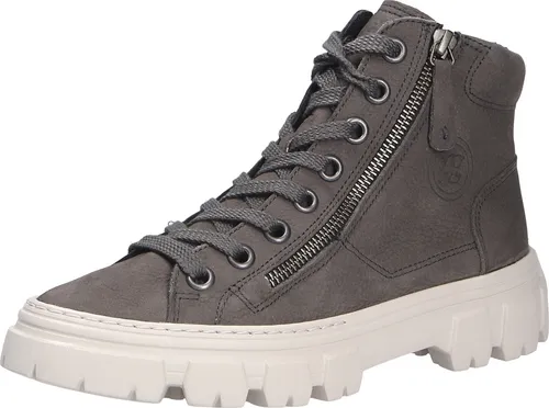 Paul Green Damen Hightop-Sneaker - Wanderschuhe mit stylishen High-Top Design, aus hochwertigem Leder und leichtem EVA für maximalen Komfort bei Outdoor-Aktivitäten.