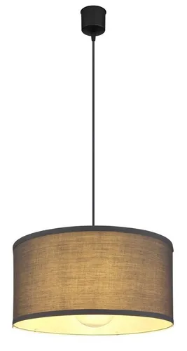 GLOBO LIGHTING Hängeleuchte Esszimmer Schwarz - Elegante Hängeleuchte in Anthrazit mit E27-Fassung für individuelle Leuchtmittel. Perfekt für stilvolle Wohnräume, sorgt sie für eine angenehme Atmosphäre und ist bis 60 Watt dimmbar.