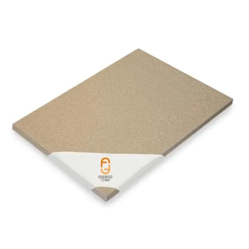 Feuerfest 123 - Vermiculite Platten für Kamine & Öfen - Aschesauger - Hochtemperaturbeständige Vermiculite-Platten bis 1.150 °C, ideal für Kaminöfen und Brandschutz, bieten hervorragenden Brandschutz und vielseitige Anwendungsmöglichkeiten.