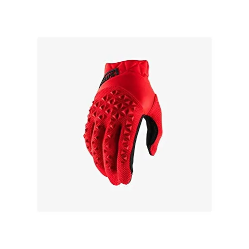 100% Airmatic Gloves - Hochwertige Handschuhe mit perforierter zweilagiger Handfläche für optimalen Komfort und Blasenschutz. Ideal für Outdoor-Aktivitäten und sportliche Einsätze.