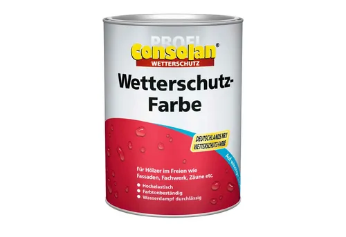 Produktbild Consolan Wetterschutzfarbe, Wetterschutzfarbe 2,5 L